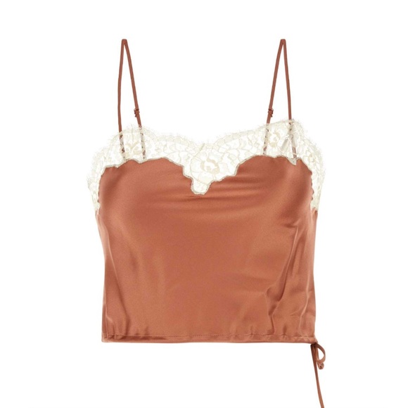Saint Laurent Silk lace cami - Picture 13 of 14